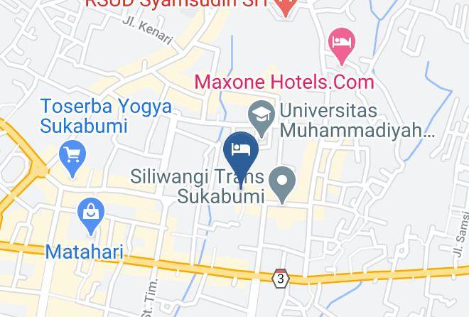 Sukabumi Regency - Reddoorz Jalan R E Martadinata Sukabumi Maps
