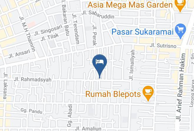 Kota Medan - Reddoorz Japaris Maps