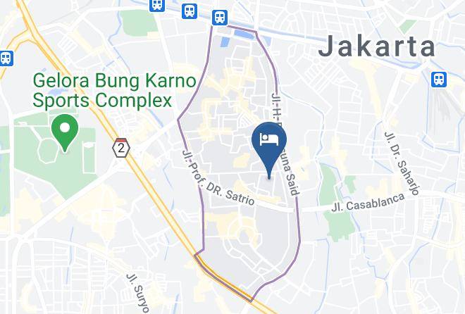 Jakarta Selatan - Reddoorz Karet Pedurenan Maps