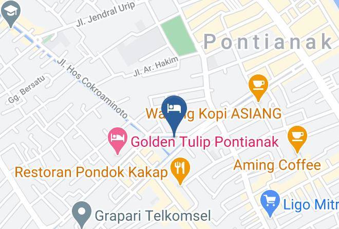 Kota Pontianak - Reddoorz Komplek Pontianak Mall Maps