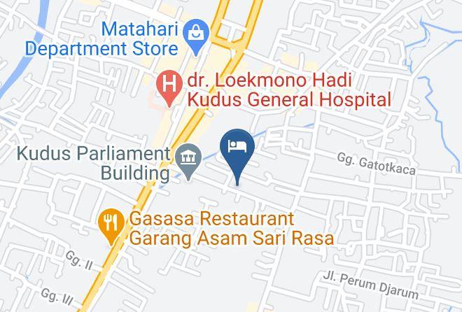 Kudus Regency - Reddoorz Near Ahmad Yani Monument Park Kudus Maps
