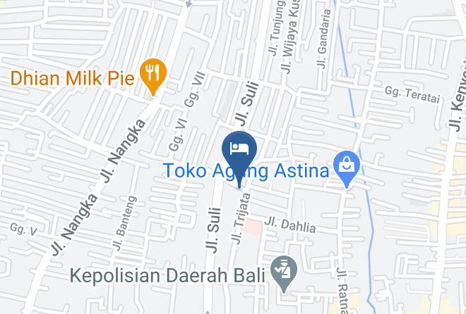 Denpasar - Reddoorz Near Art Centre Bali Maps