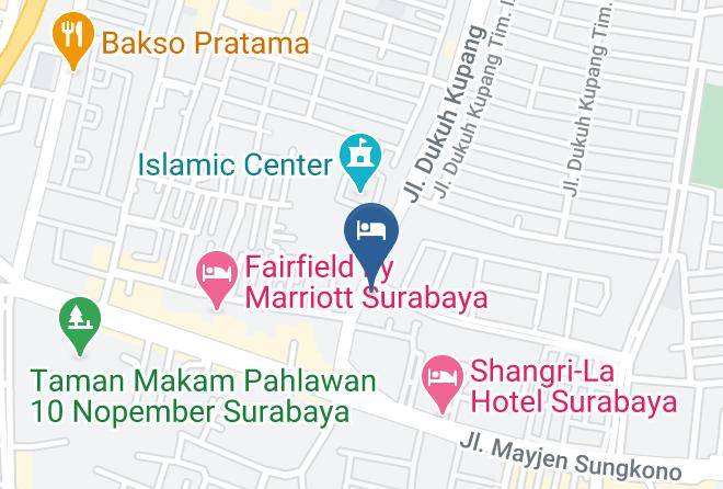 Kota Surabaya - Reddoorz Near Stasiun Tvri 2 Maps