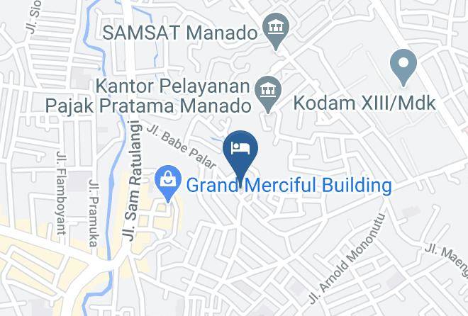Kota Manado - Reddoorz Near Jalan Samratulangi 2 Manado Maps