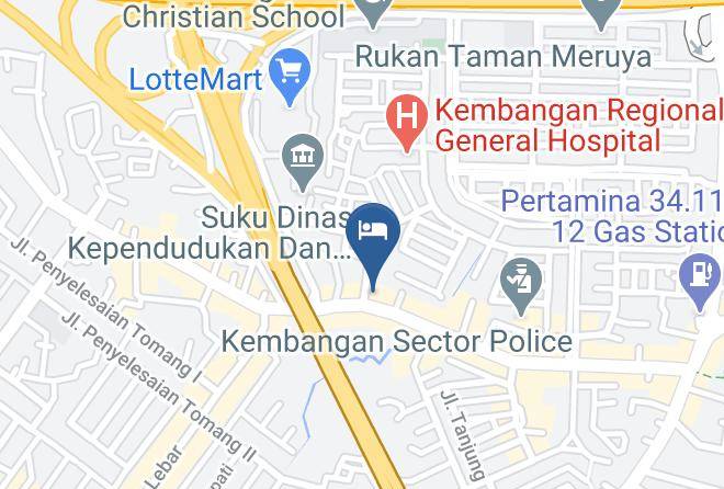 West Jakarta - Reddoorz Near Puri Indah Maps
