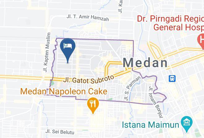 Kota Medan - Reddoorz Near Rs Royal Prima Medan 2 Maps