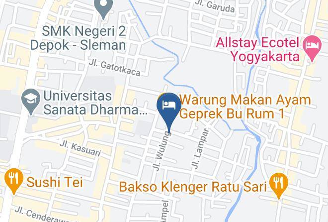 Sleman - Reddoorz Near Sanata Dharma University Maps