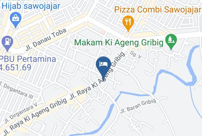 Kota Malang - Reddoorz Near Velodrome Malang 2 Maps