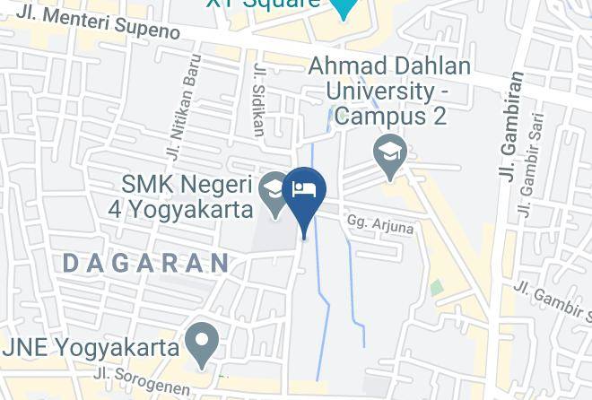 Kota Yogyakarta - Reddoorz Near Xt Square 3 Maps