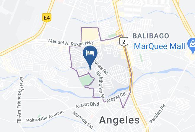 Pampanga - Reddoorz Plus Hensonville Angeles City Maps
