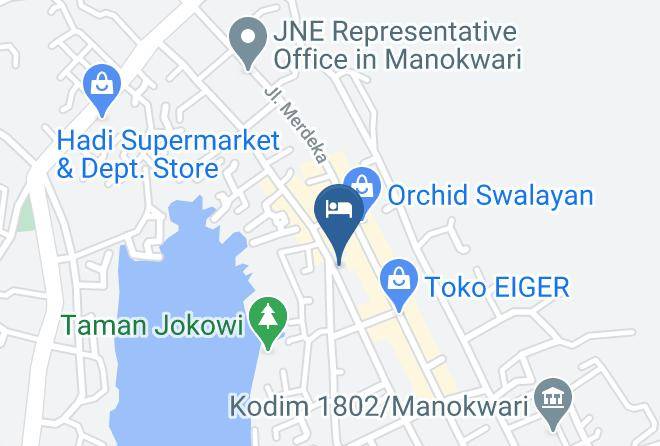 Manokwari Regency - Reddoorz Plus Manokwari City Center Maps