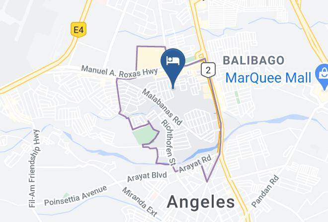 Pampanga - Reddoorz Plus Narciso Street Angeles City Maps