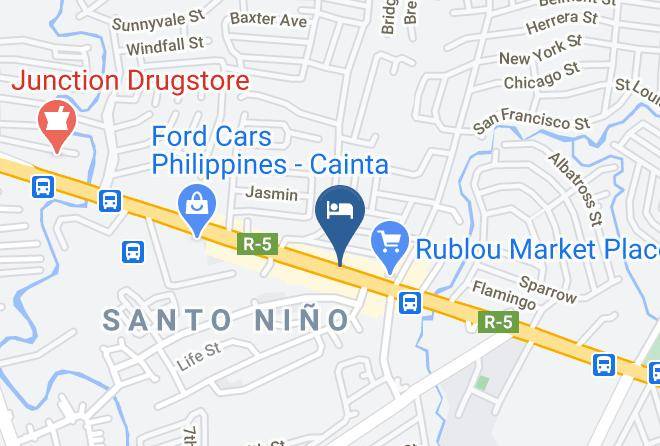 Rizal - Reddoorz Plus Near Ck Square Cainta Maps