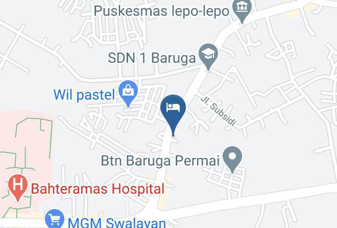 Kendari - Reddoorz Plus Near Haluoleo University Maps