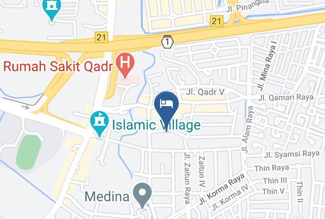 Tangerang Regency - Reddoorz Plus Near Lippo Karawaci Maps