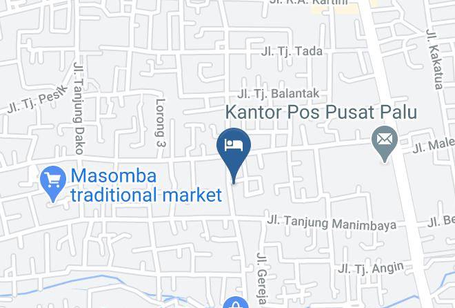 Kota Palu - Reddoorz Plus Near Pasar Masomba Maps