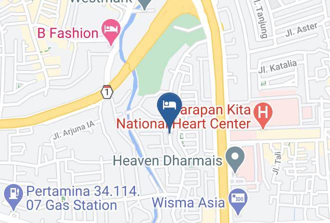 West Jakarta - Reddoorz Plus Near Rs Harapan Kita Maps