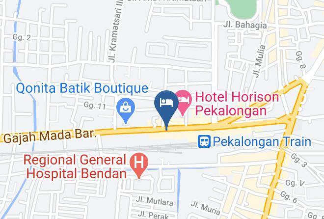 Kota Pekalongan - Reddoorz Plus Near Stasiun Pekalongan 2 Maps