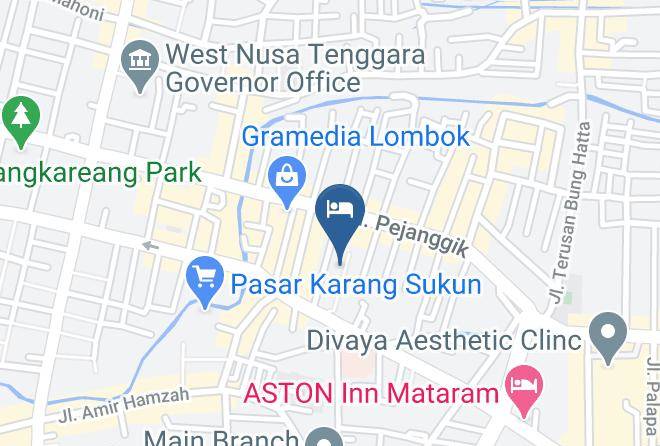 Kota Mataram - Reddoorz Pejanggik Mataram 2 Maps
