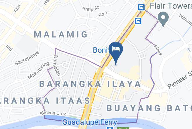 Metro Manila - Reddoorz Plus Pioneer Woodlands Mandaluyong Maps