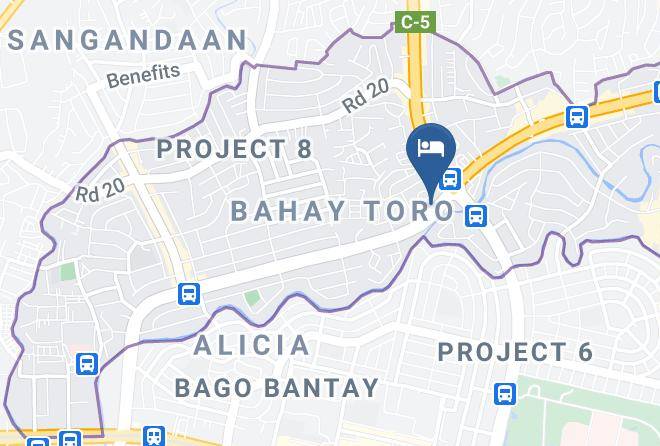 Metro Manila - Reddoorz Premium Congressional Town Center Maps
