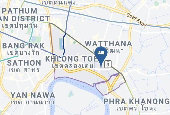 Reddoorz Premium Near Ekkamai Bts Station Map - Bangkok City - Phra Nakhon