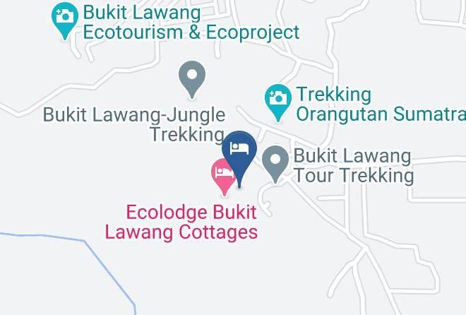 Reddoorz Premium The Heritage Bukit Lawang Map - North Sumatra - Langkat Regency