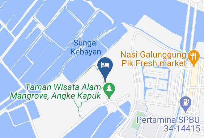 North Jakarta - Reddoorz Resort Mangrove Pik Maps