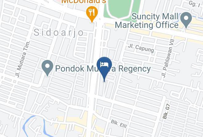 Sidoarjo Regency - Reddoorz Syariah Near Gelora Delta Sidoarjo 2 Maps