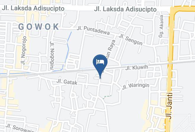 Bantul Regency - Reddoorz Syariah Wisma Arya 2 Maps