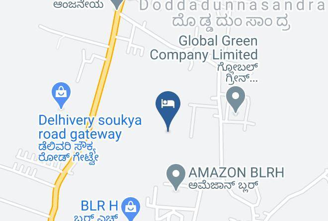 Hoskote - Reddy's Resort Maps
