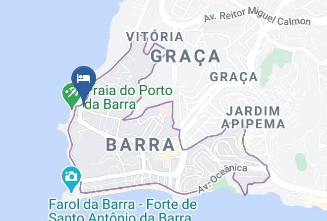 Salvador - Rede Andrade Barra Hotel Maps