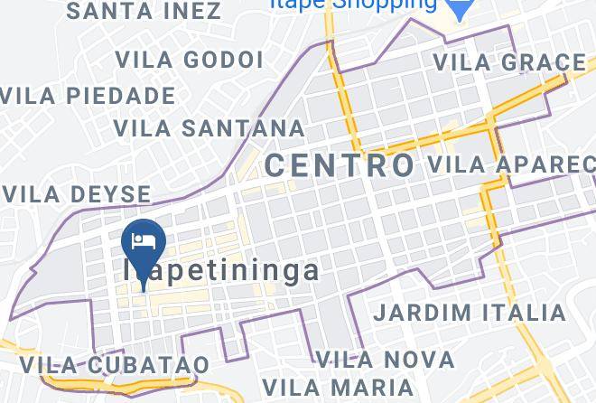 Itapetininga - Rede Unihotel Hotel Colonial Maps