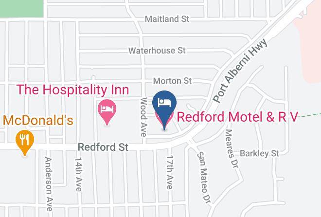 Alberni Clayoquot - Redford Motel & R V Maps