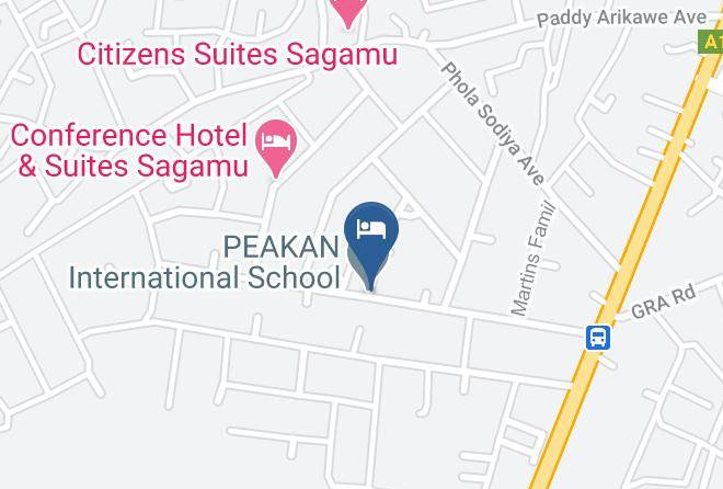 Shagamu - Redgate Restolounge & Resorts Maps