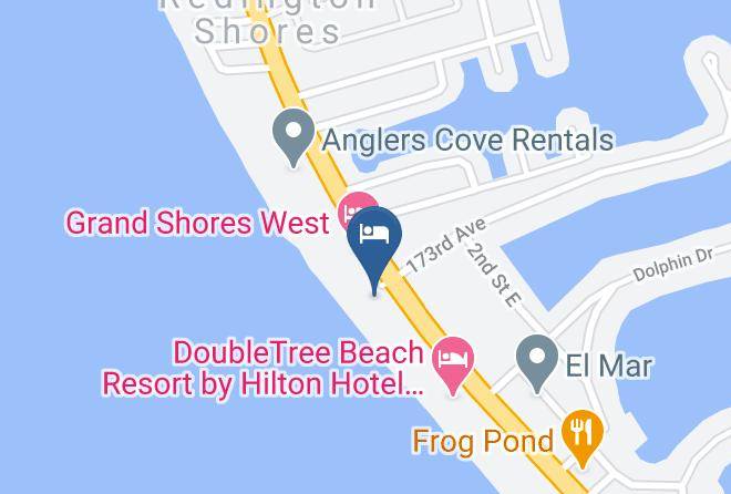 Pinellas - Redington Surf Resort Maps