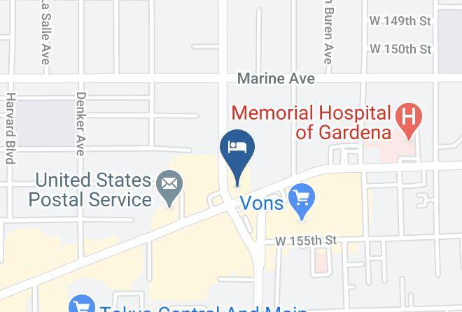 Los Angeles - Redondo Beach Motel Maps