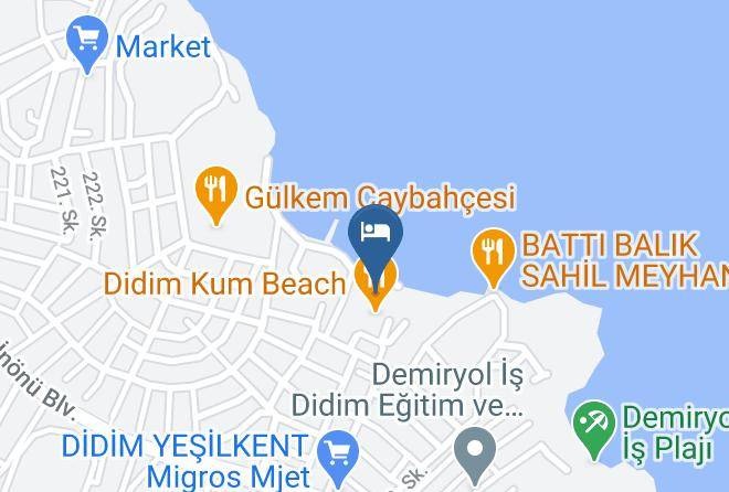 Didim - Reds Beach Club Maps