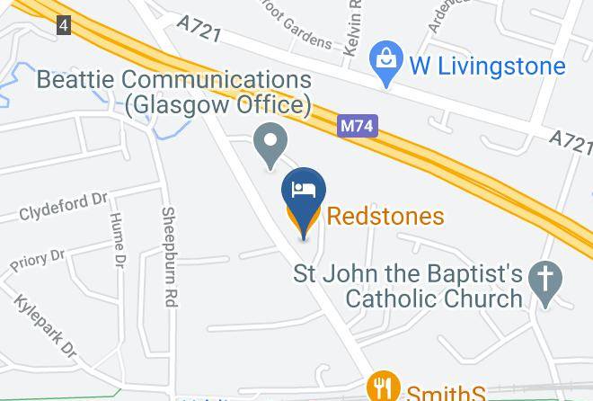 South Lanarkshire - Red Stones Hotel Maps
