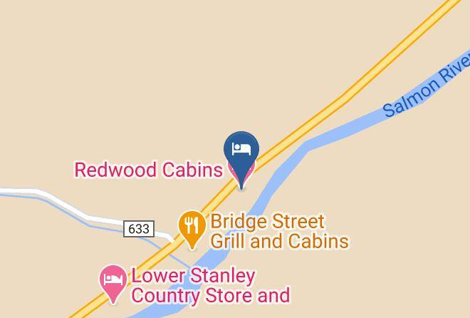Custer - Redwood Cabins Maps