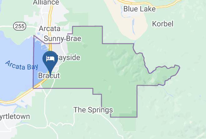 Humboldt - Redwood Coast Cabins And Rv Resort Maps