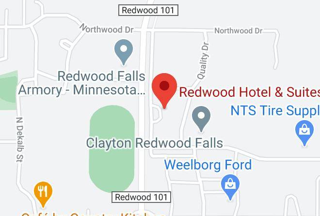 Redwood - Redwood Hotel & Suites Maps
