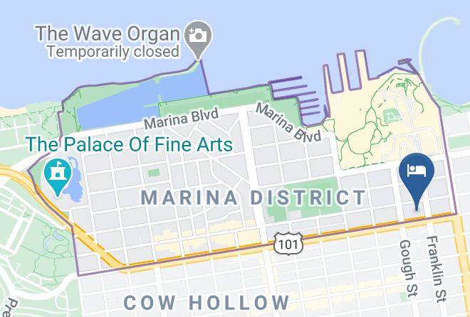 San Francisco - Redwood Inn Maps
