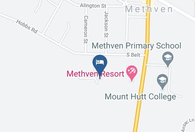 Ashburton - Redwood Lodge Bbh Maps