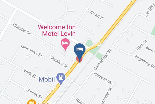 Horowhenua - Redwood Lodge Motel Maps