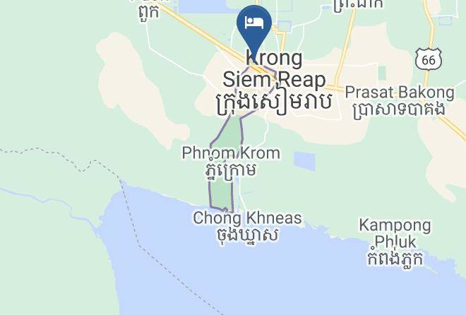 Ree Hotel Karte - Siem Reap - Siem Reab Town