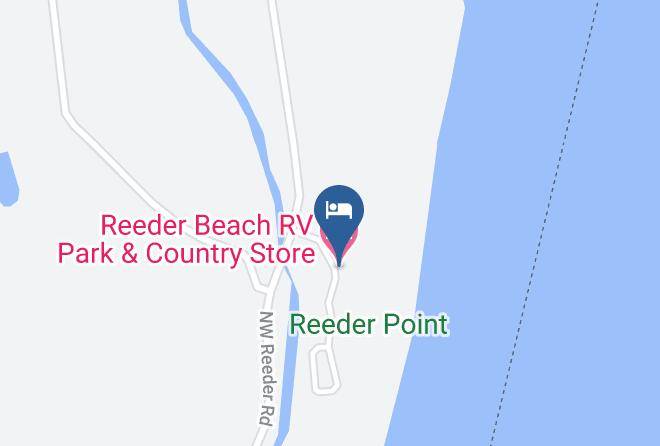 Multnomah - Reeder Beach Rv Park & Country Store Maps