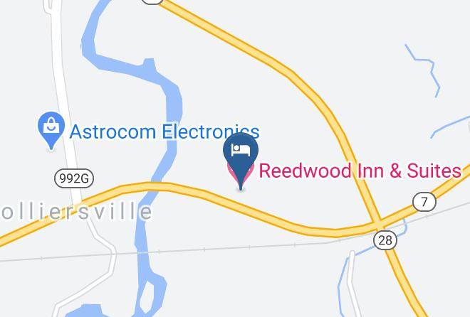 Reedwood Inn & Suites Map