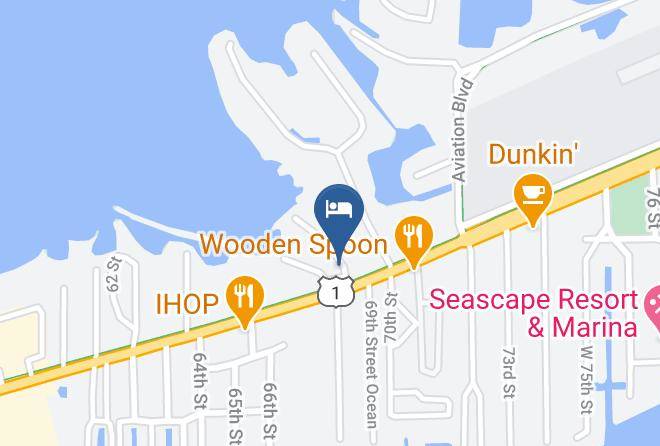 Reef At Marathon Resort Map