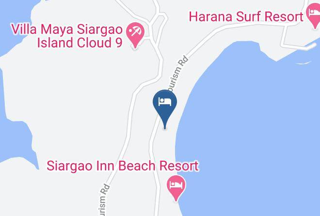 Surigao Del Norte - Reef Beach Resort Maps